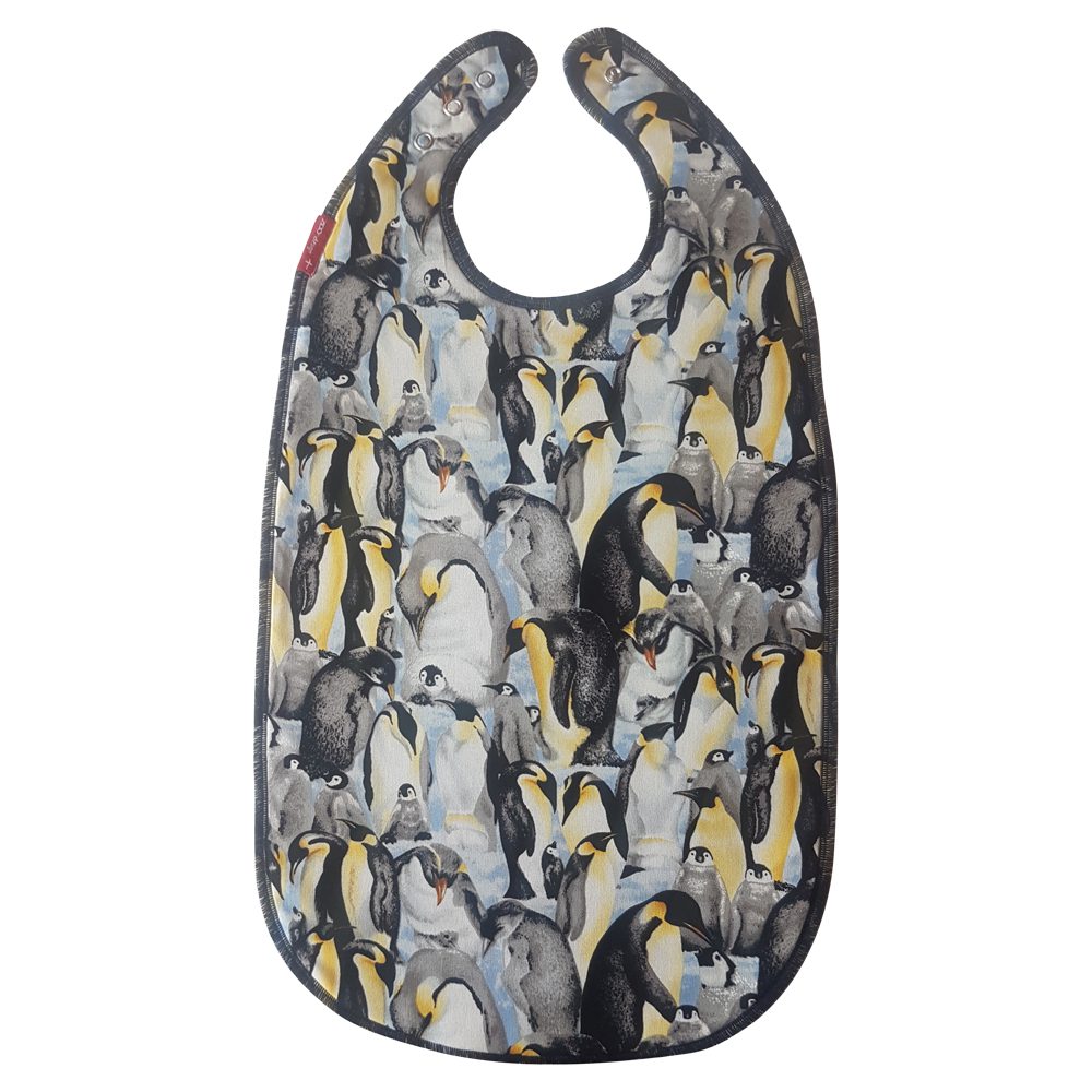 Bib for eating Penguins ZOO design