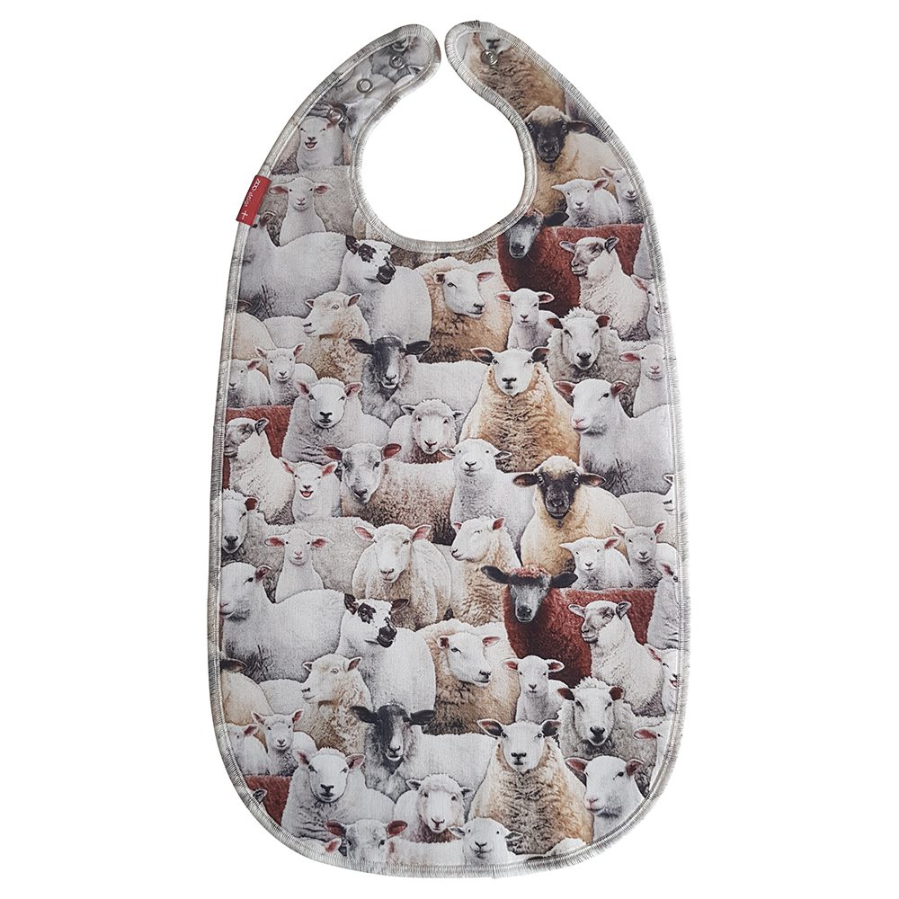 Bib for eating Sheep  ZOO design 1