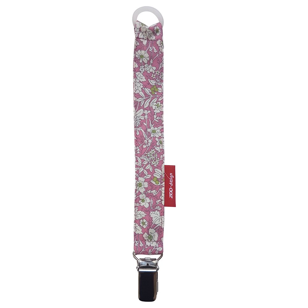 Pale red with flowers Liberty