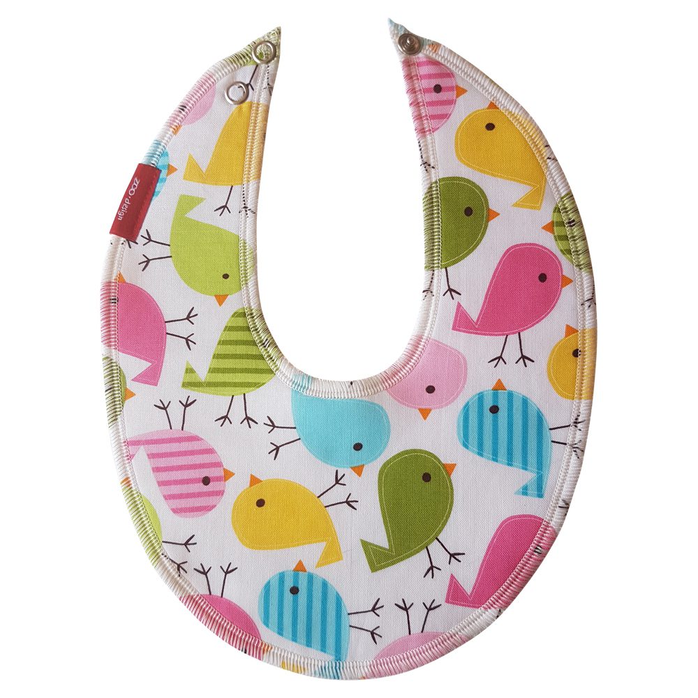 ZOO design Bib for drool Birds